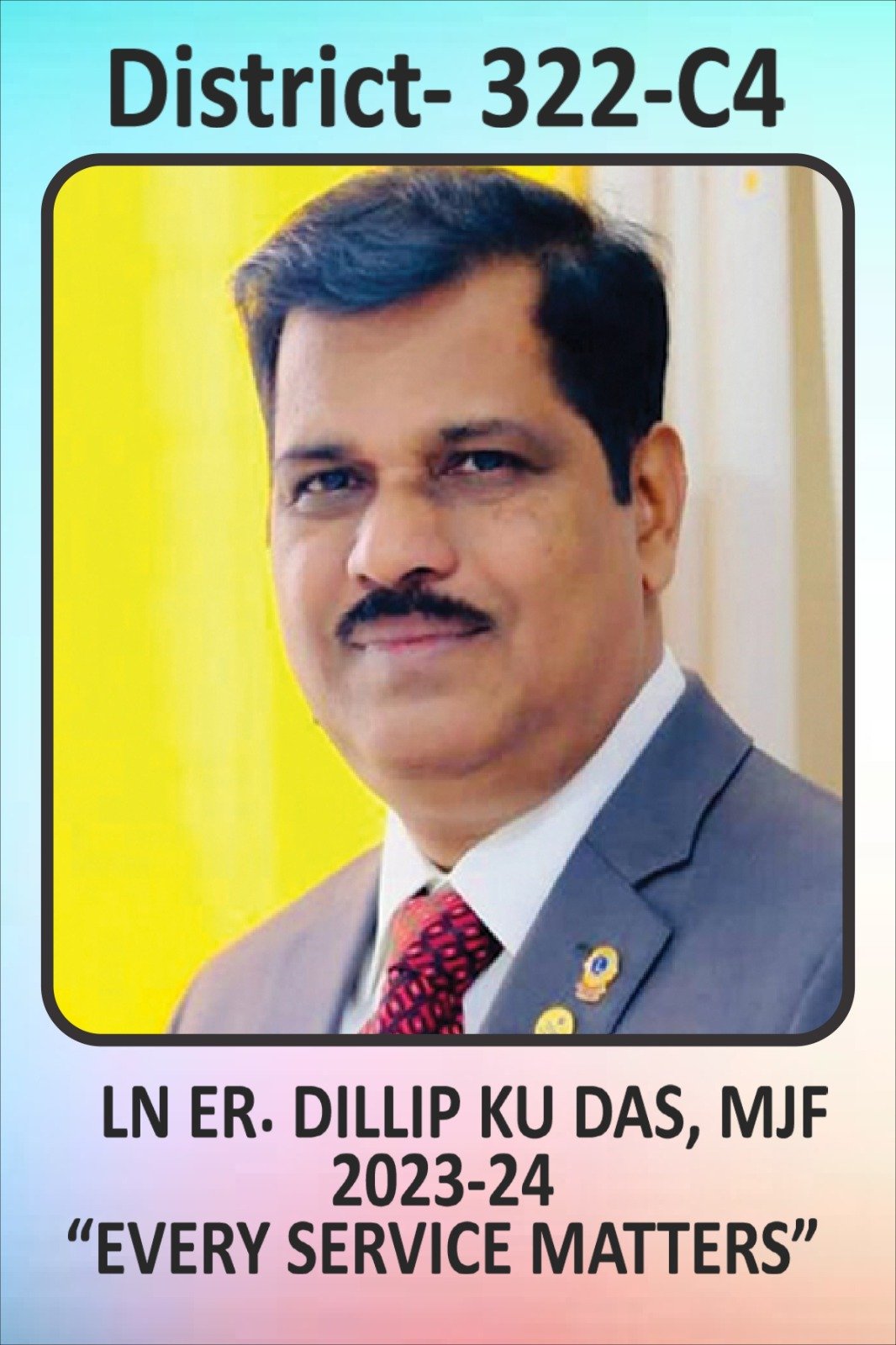 Lion Er. Dillip Ku. Das, MJF